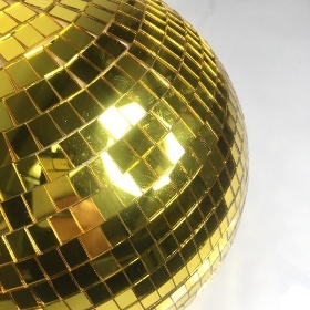 Gold Disco Ball 25cm